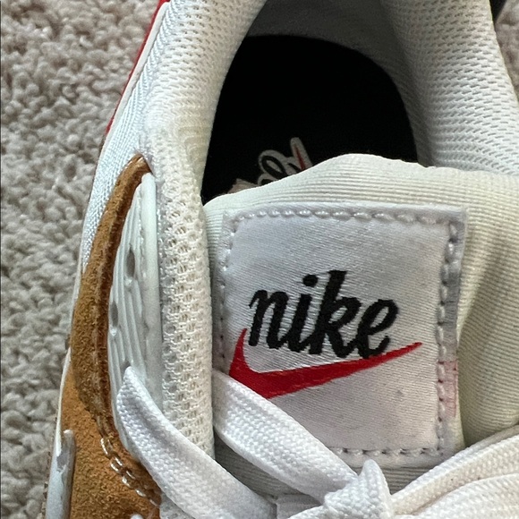 Nike White and Purple Sneakers with Colorful Accents - Picture 3 of 8